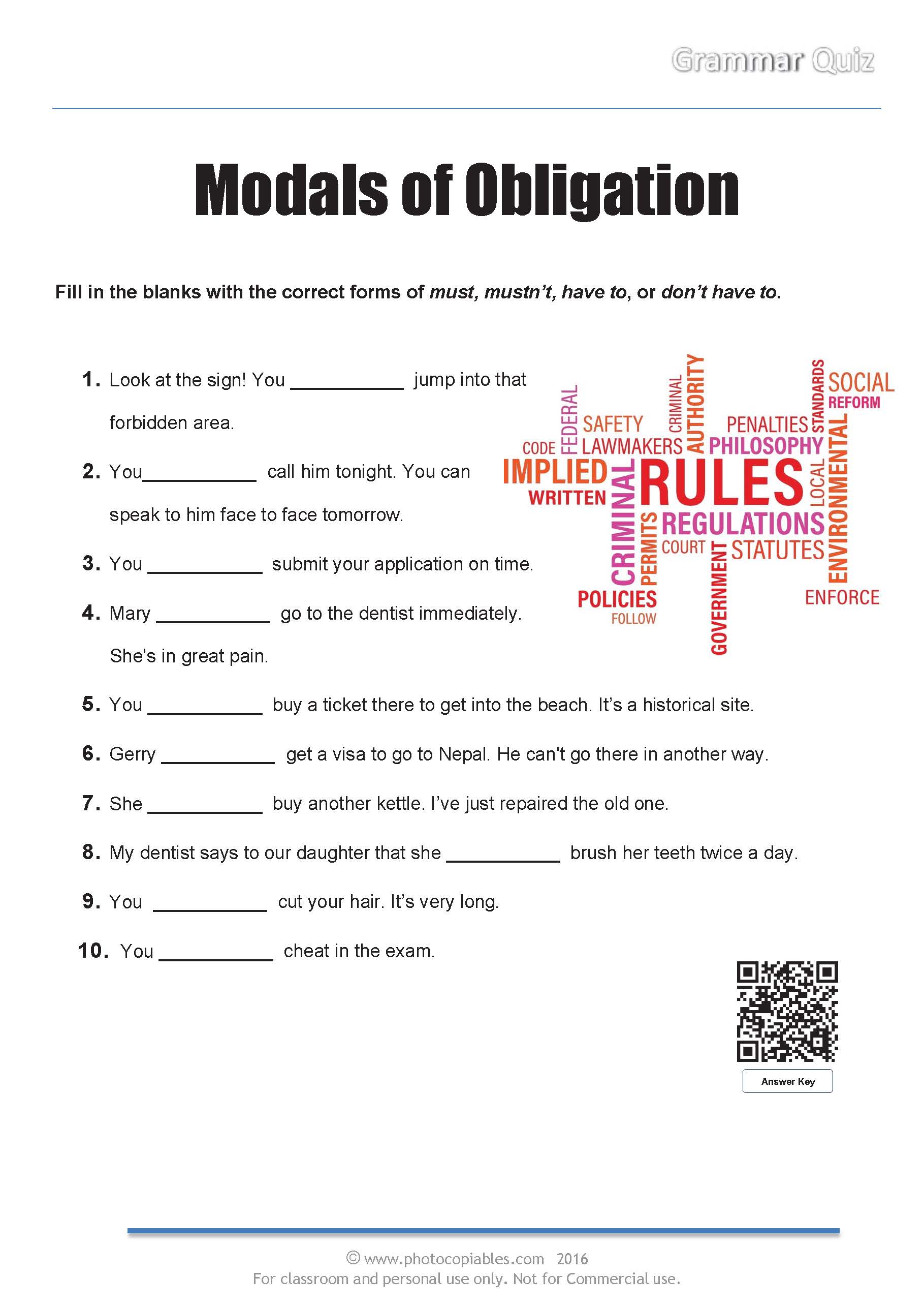 modals-of-obligation-quiz-photocopiables